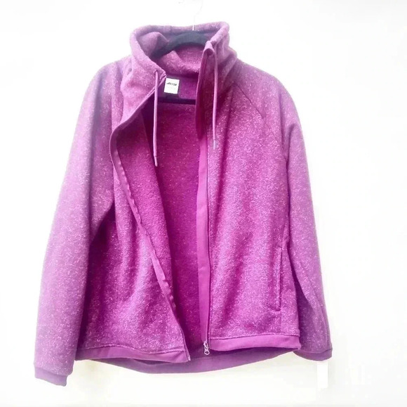 💜Avía Women's Polar Fleece Zip up Jacket - Picture 1 of 7
